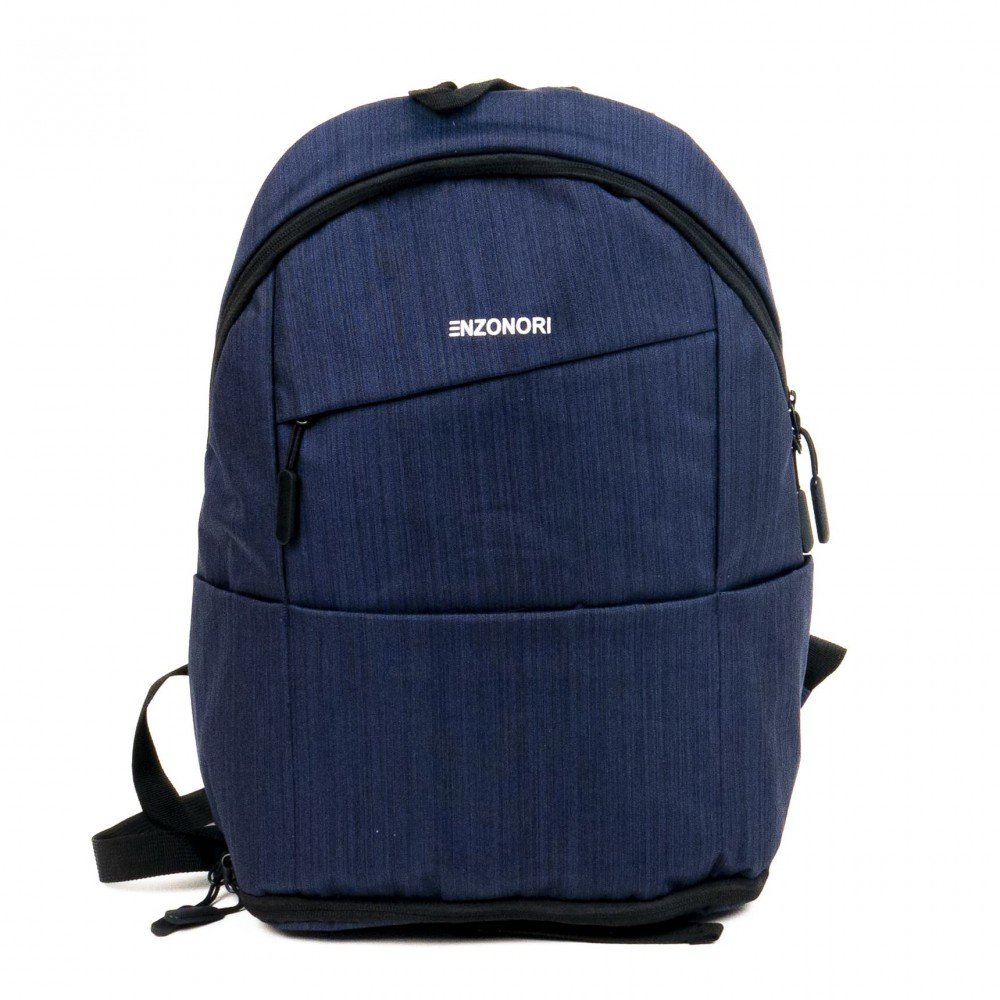 Раница за спорт с отделение за обувки ENZO NORI цвят син модел FIT